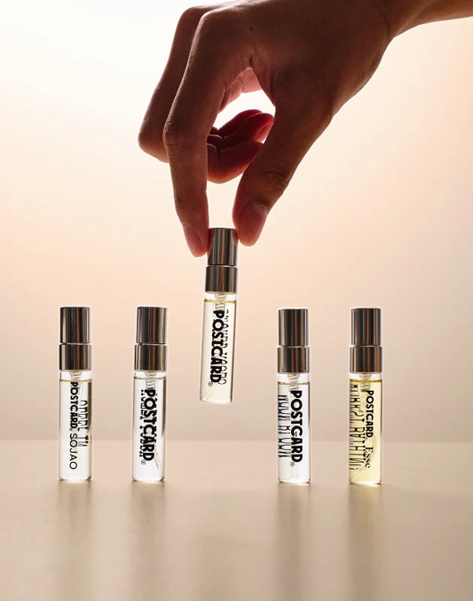Postcard Scent Discovery Box