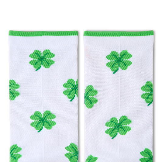 Talking Toes Clover Field Performance Socks