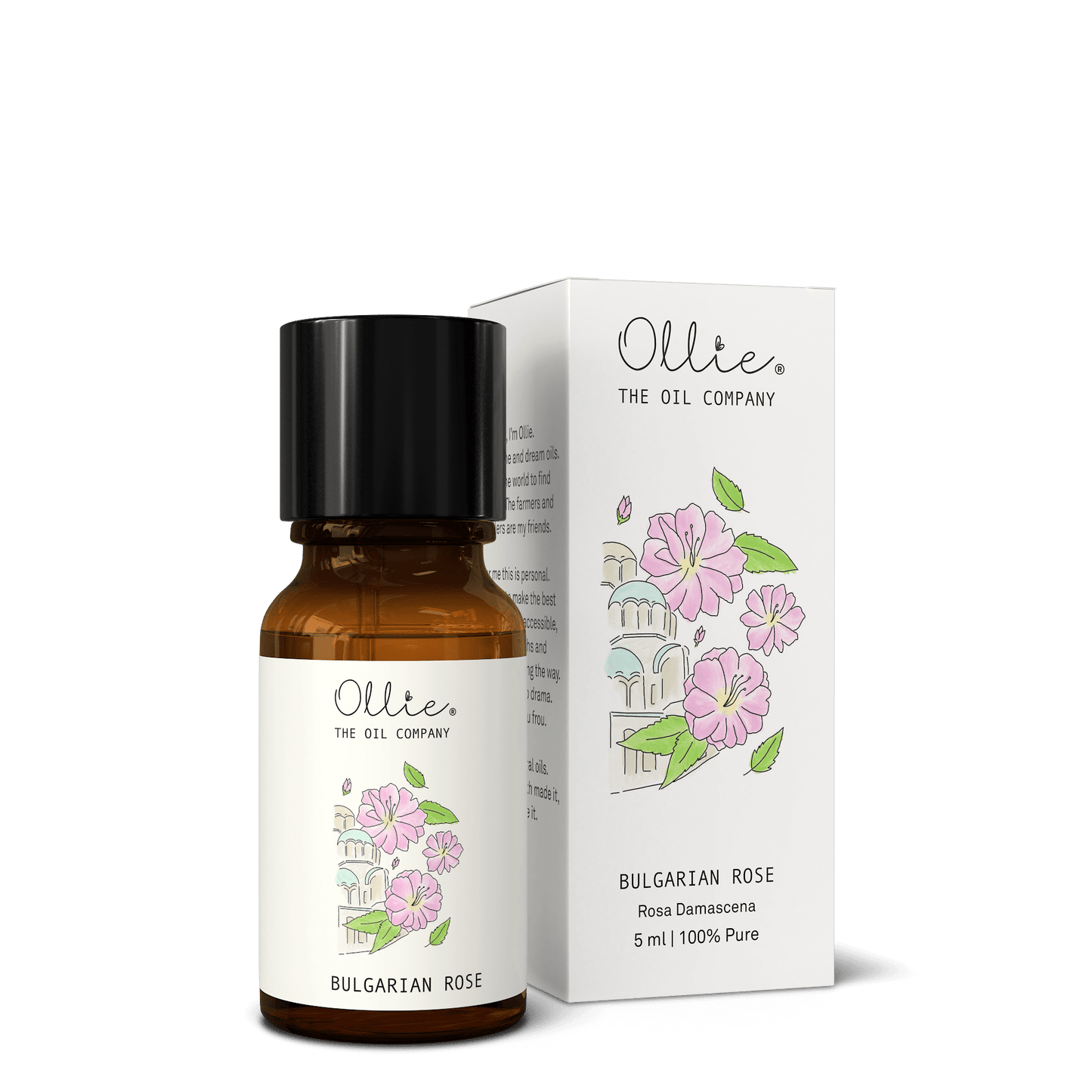 Ollie Pure & Natural Bulgarian Rose Essential Oil 5ml