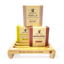 Bamboo Straw Girl Standing Bamboo Soap Dish