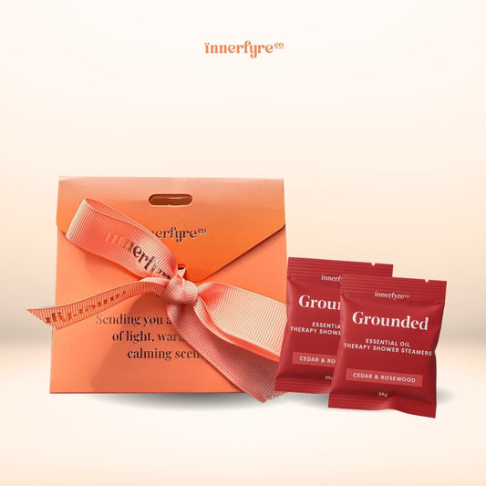 Innerfyre Twin Manifest Shower Steamer in Mini Gift Bag