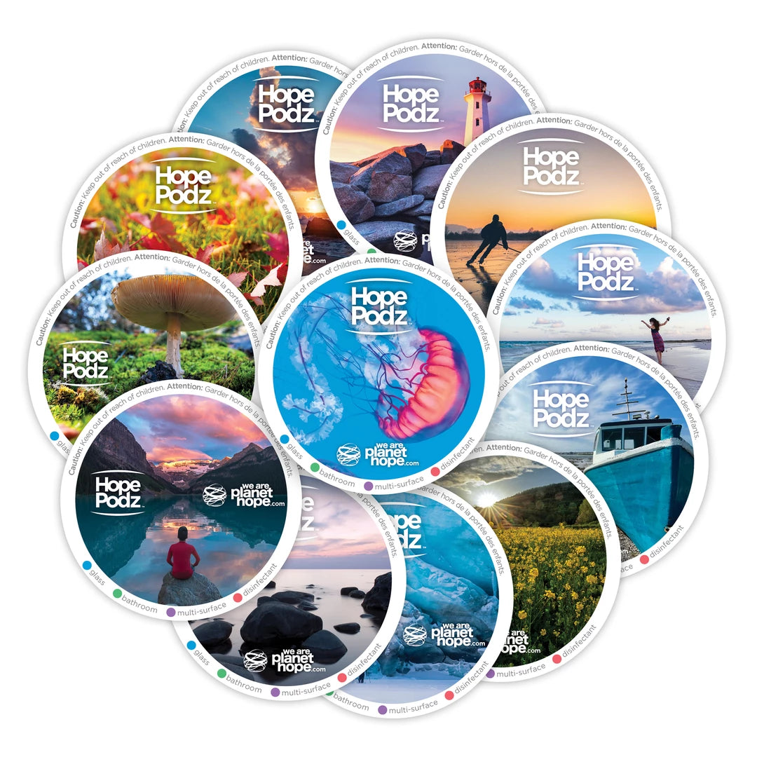 HopePodz™ TrioPac by WeArePlanetHope | Get it at The Green Collective