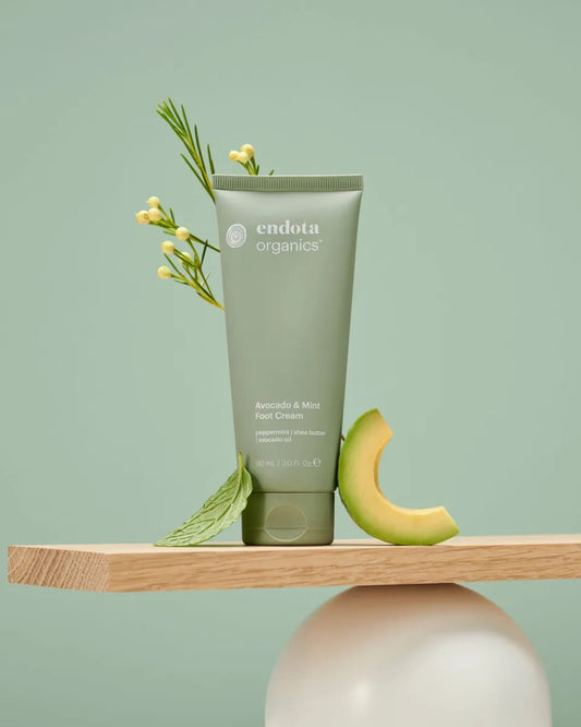 endota Organics Avocado & Mint Foot Cream | Bodycare | The Green Collective SG