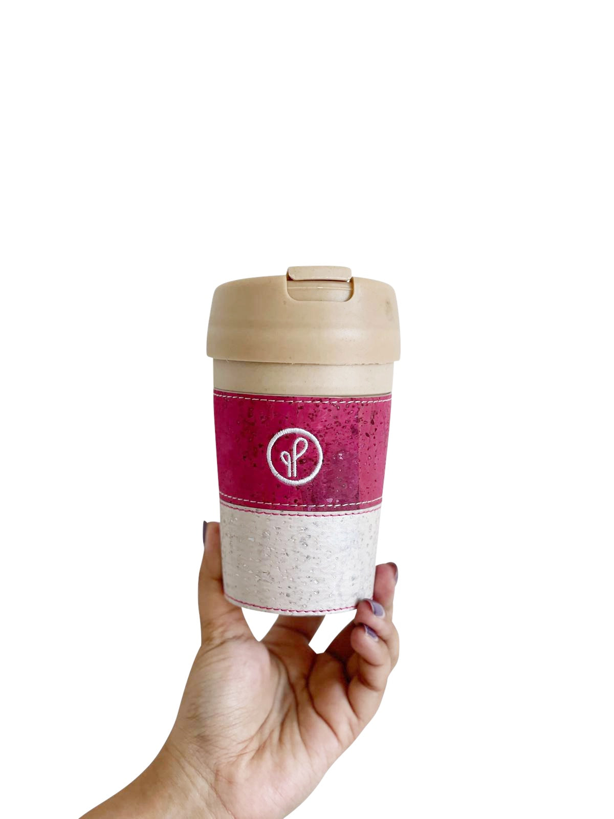 Purple & Pure Coffee Cup Hot Pink | Buy at The Green Collective