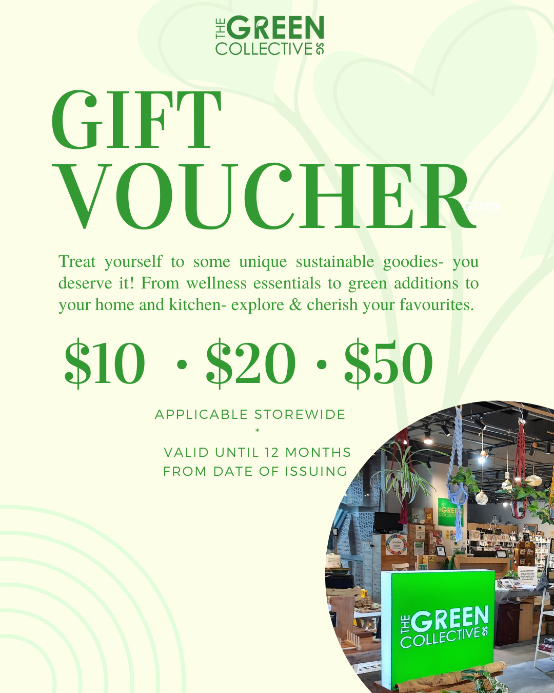 E-Gift Card by TGCSG | Purchase at The Green Collective