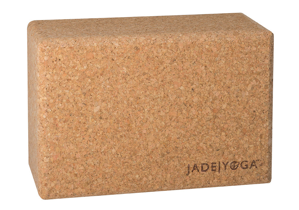 Touch The Toes Yoga Cork Block | Purchase at The Green Collective