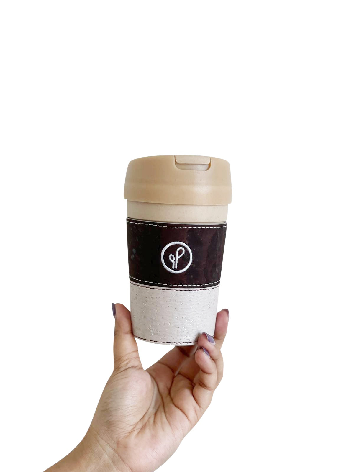 Purple & Pure Coffee Cup Brown | Buy at The Green Collective