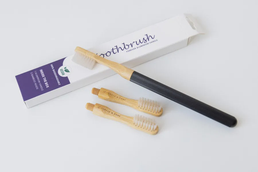 Toothbrush Head 3 by Purple & Pure | Purchase at The Green Collective