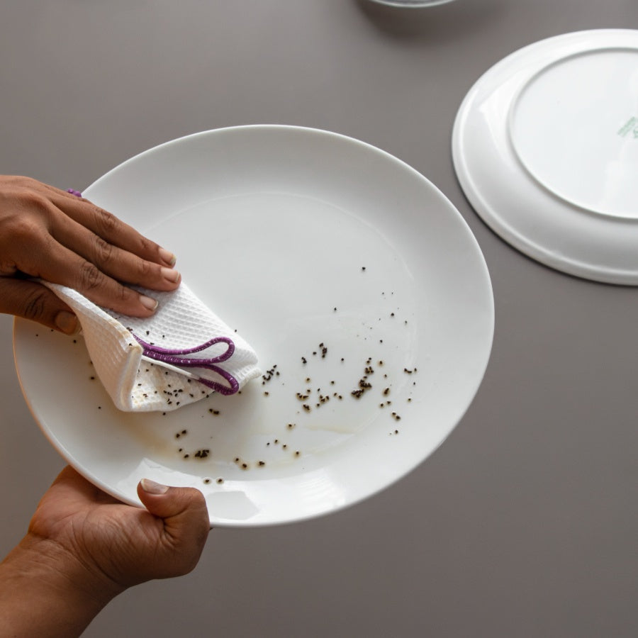 Purple & Pure Dish Washing Cloth | Buy at The Green Collective