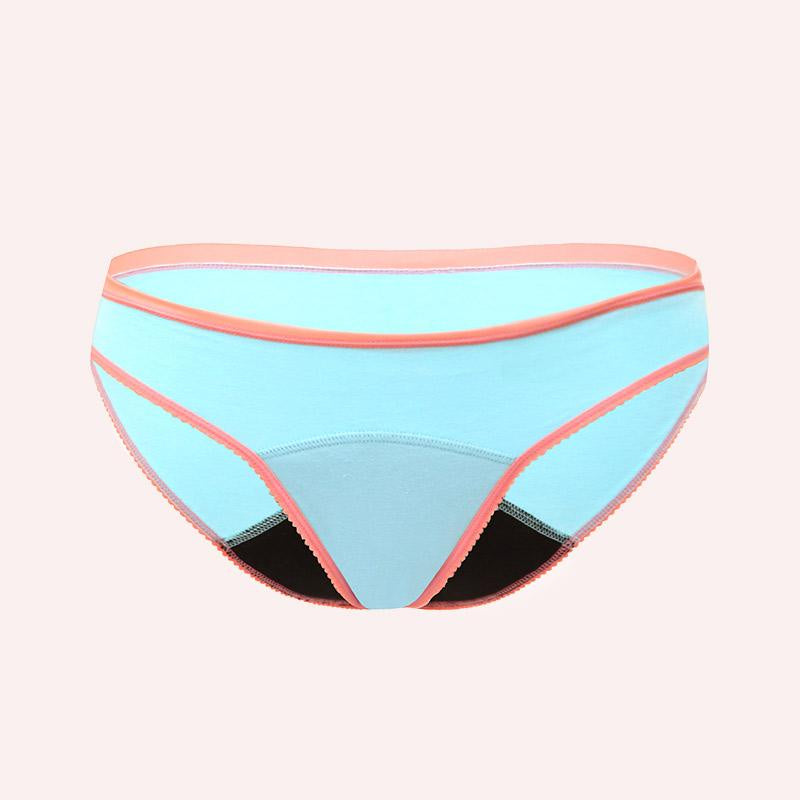 The Period Co. Teen Bikini Aqua | Buy at The Green Collective