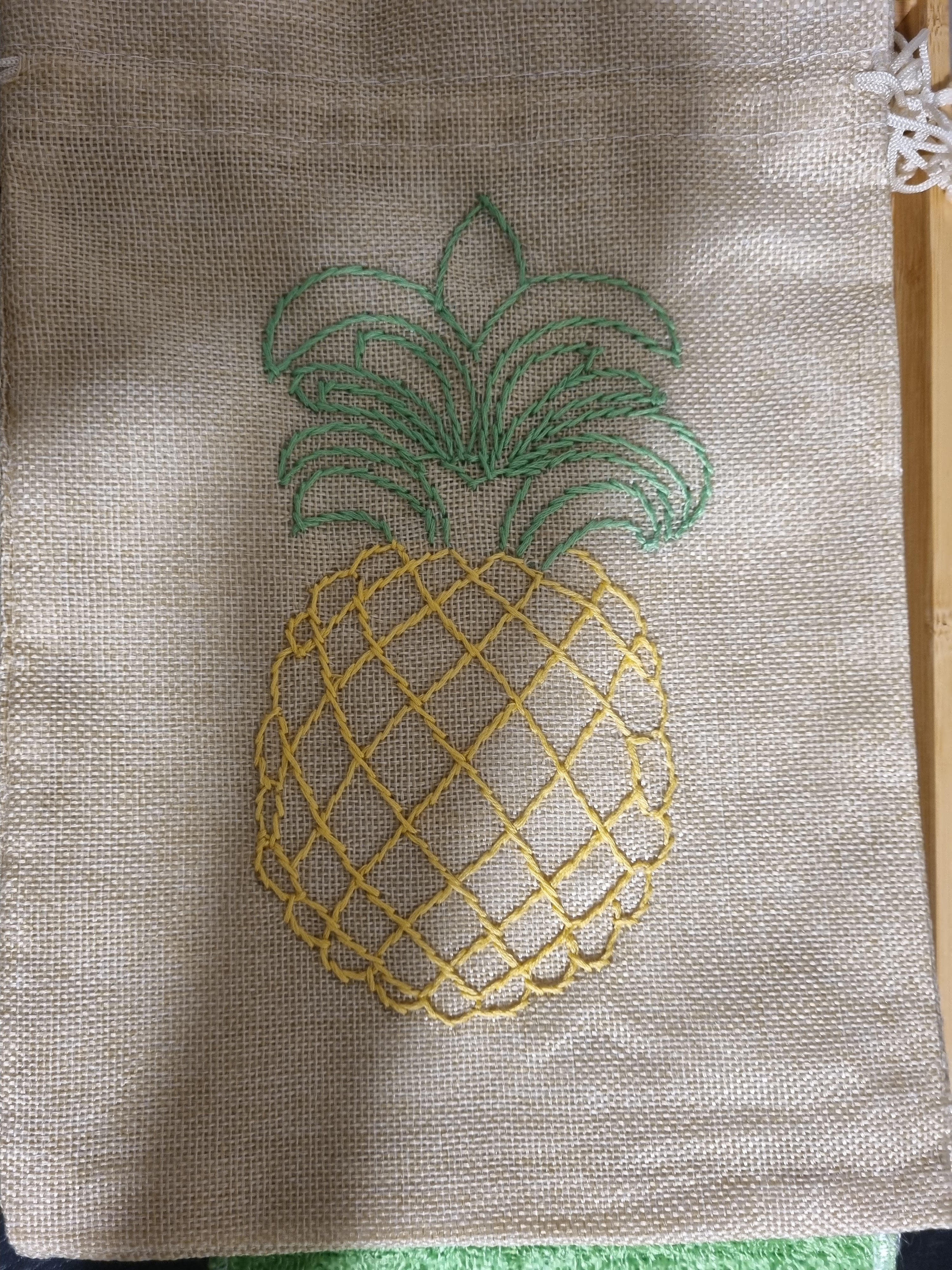 Faiz Pineapple Gift Bag | Bags & Pouches | The Green Collective SG