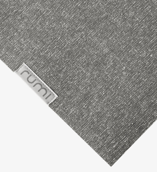 Rumi Earth Sun Yoga Mat Graphite | Buy at The Green Collective