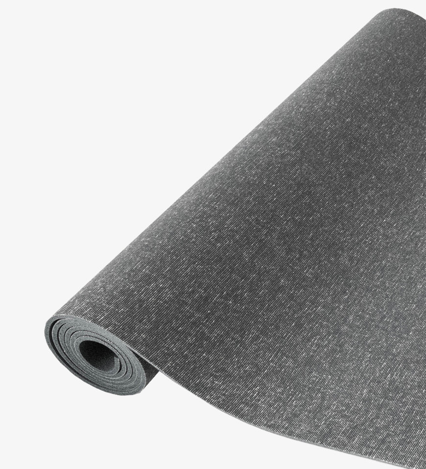 Rumi Earth Sun Yoga Mat Graphite | Available at The Green Collective