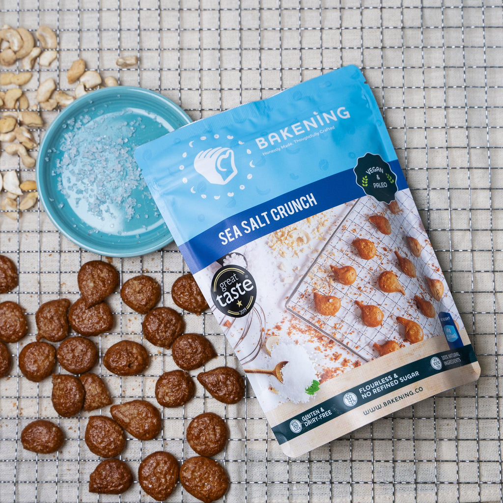 Bakening Sea Salt Crunch Cookies | Buy The Green Collective