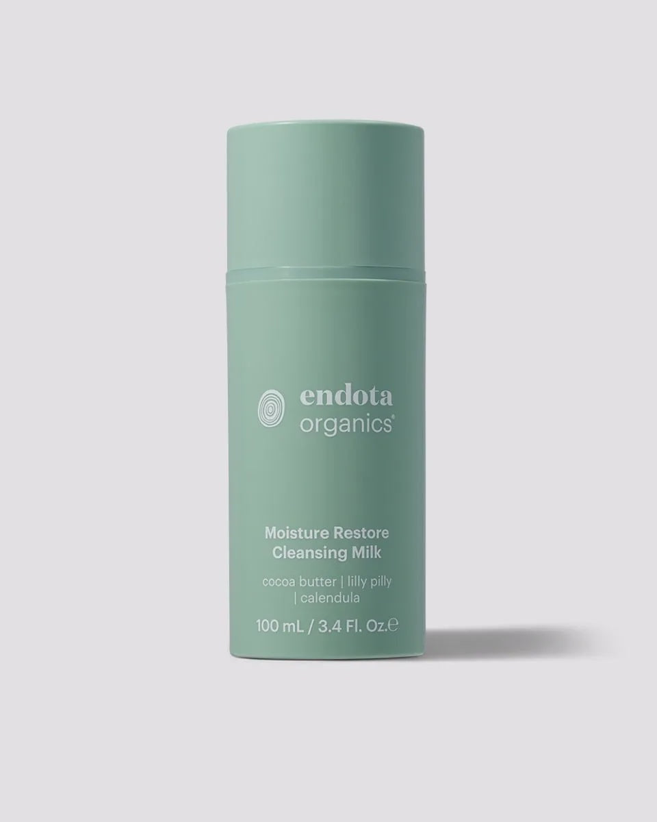 endota Organics Moisture Restore Cleansing Milk (100ml x 4) | Skincare | The Green Collective SG