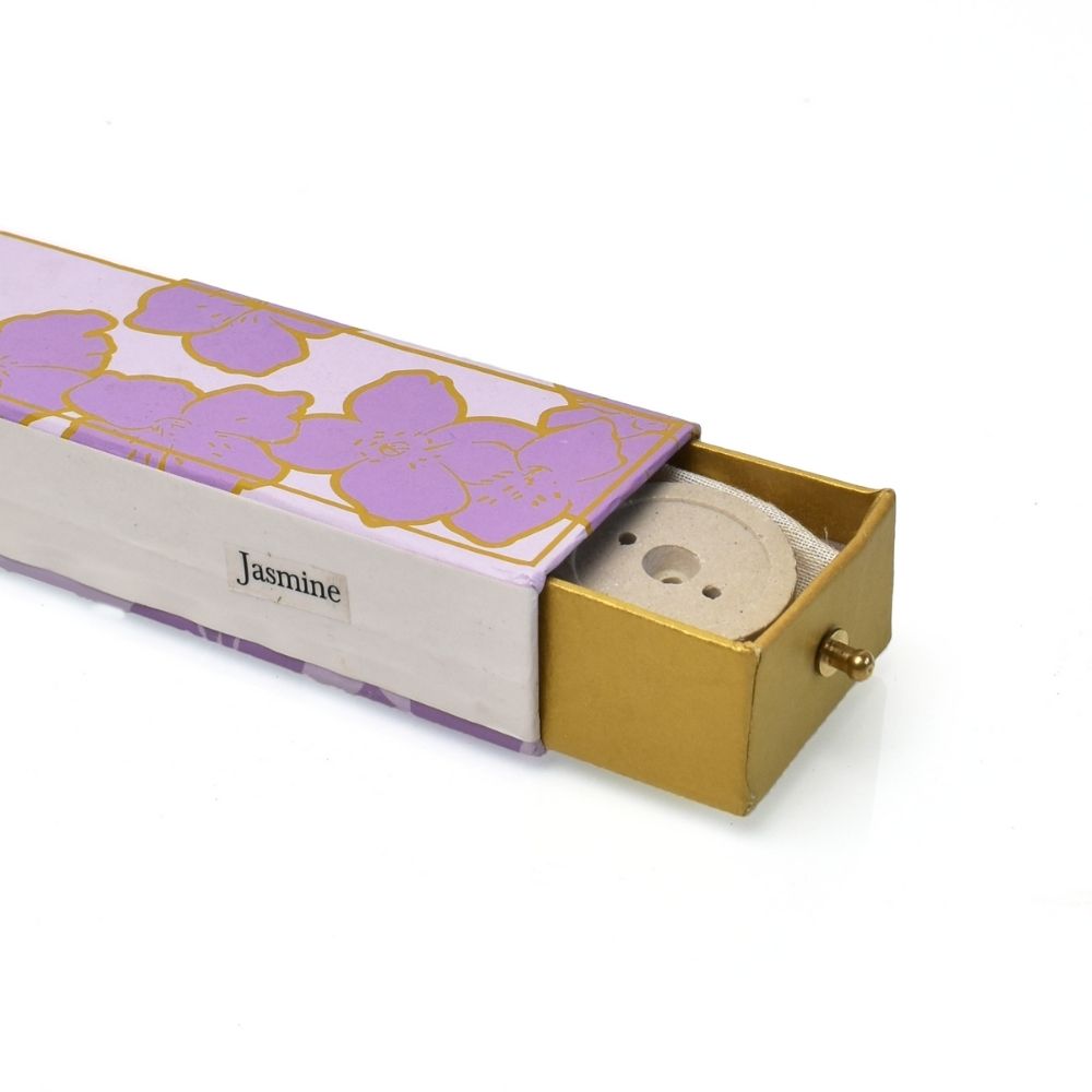 Purple & Pure Jasmine Incense | Available at The Green Collective