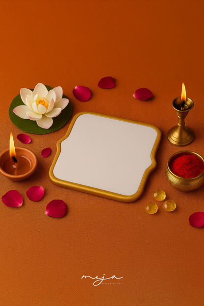 The Eclat Marble Mini Trivet by Meja