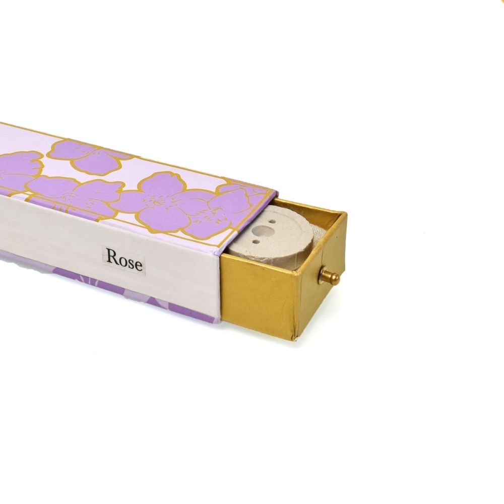 Purple & Pure Rose Incense Sticks | Shop at The Green Collective