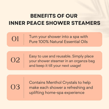 Innerfyre Inner Peace Shower Steamer – Lavender & Patchouli