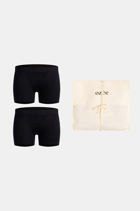 Ozee Body Eco Friendly Period Bundle – Alma Edition (Black)