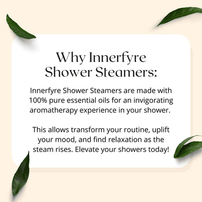 Innerfyre Unwind – White Tea & Chamomile Shower Steamer