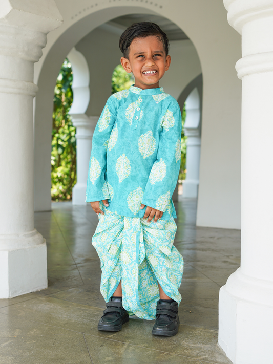 Mira Boys Kurta Dhoti in Cotton