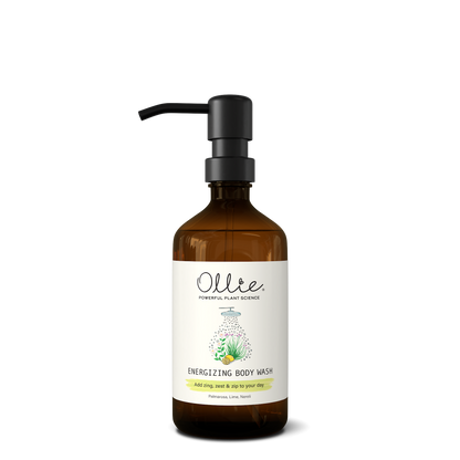 Ollie Organic Body Wash for Sensitive Skin (Palmarosa Lime)