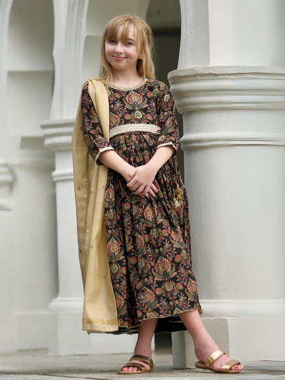 Nama Girls Anarkali Gown Dress