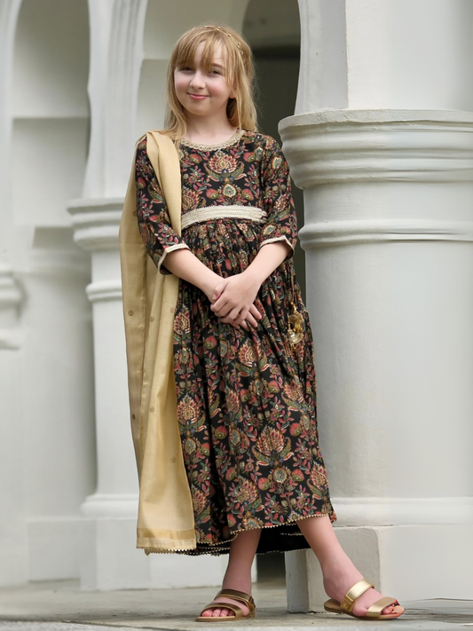 Nama Girls Anarkali Gown Dress