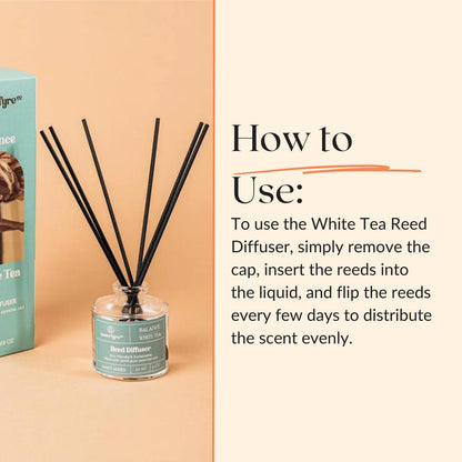 Balance/White Tea Reed Diffuser by Innerfyre 50ml