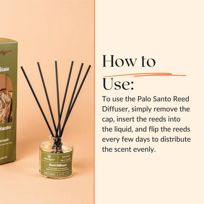 Meditate/Palo Santo Reed Diffuser by Innerfyre 50ml