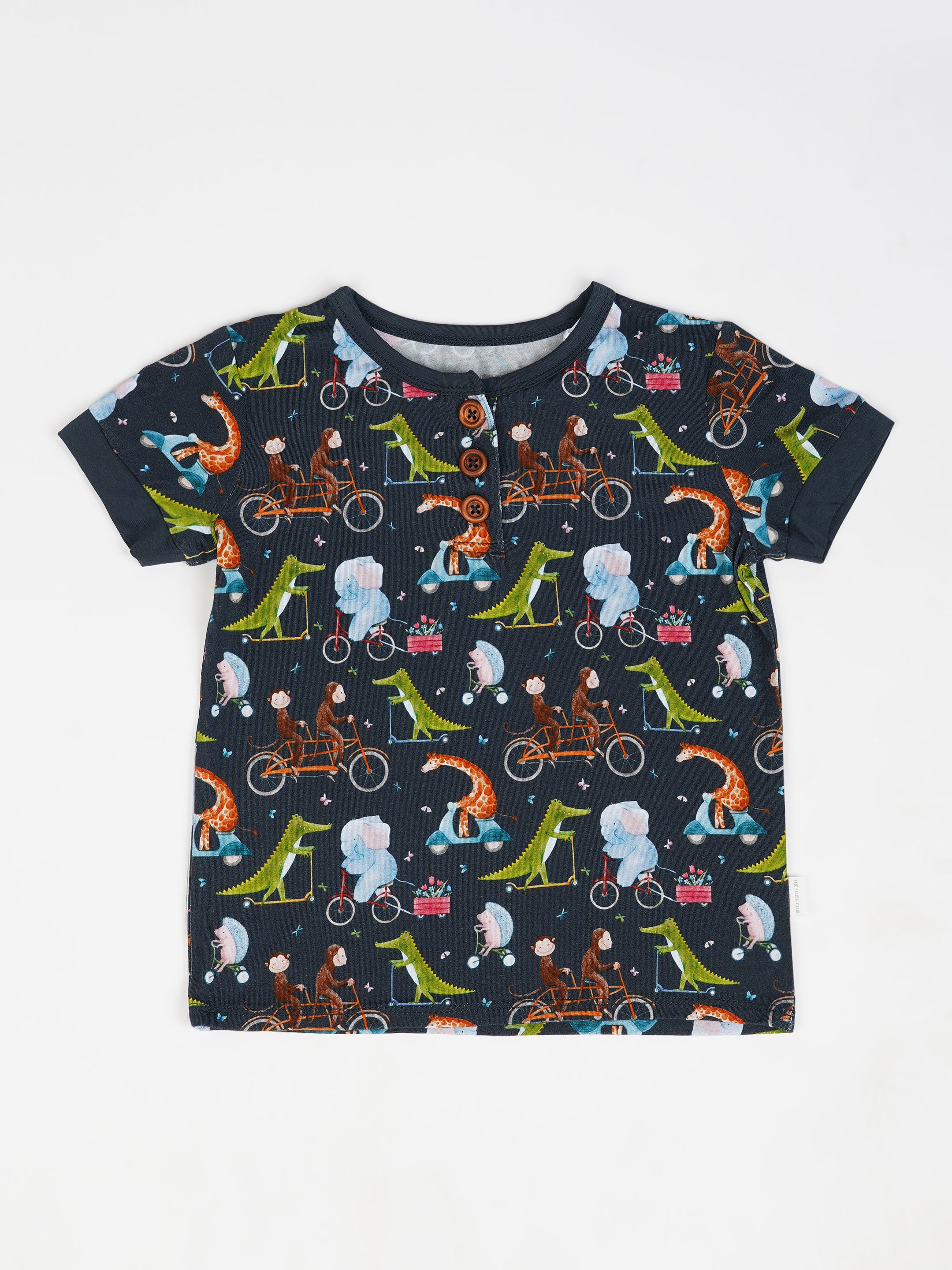 Cycle Safari PJ Set | kids Fashion | The Green Collective SG