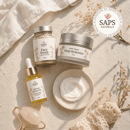 SAPS Naturals Face Scrub - Clean and Nourish for Smooth & Radiant Skin