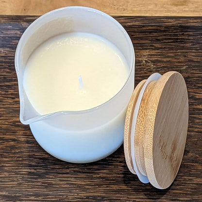 Patrichory Lavish Rose Massage Candle and Wood  Massager - Aromatherapy Body Oil Candle