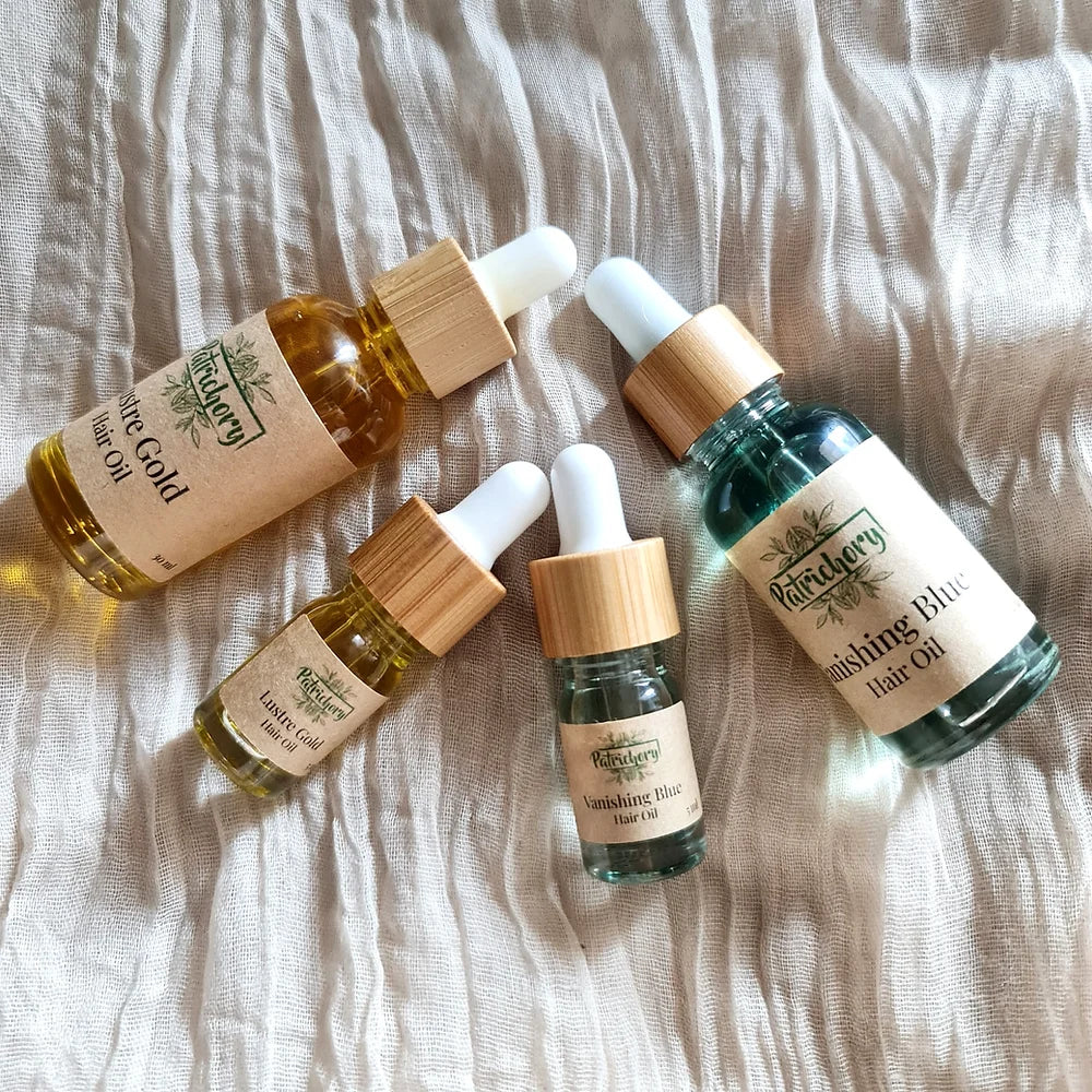 Patrichory Lustre Gold Hair Oil | Haircare | The Green Collective SG