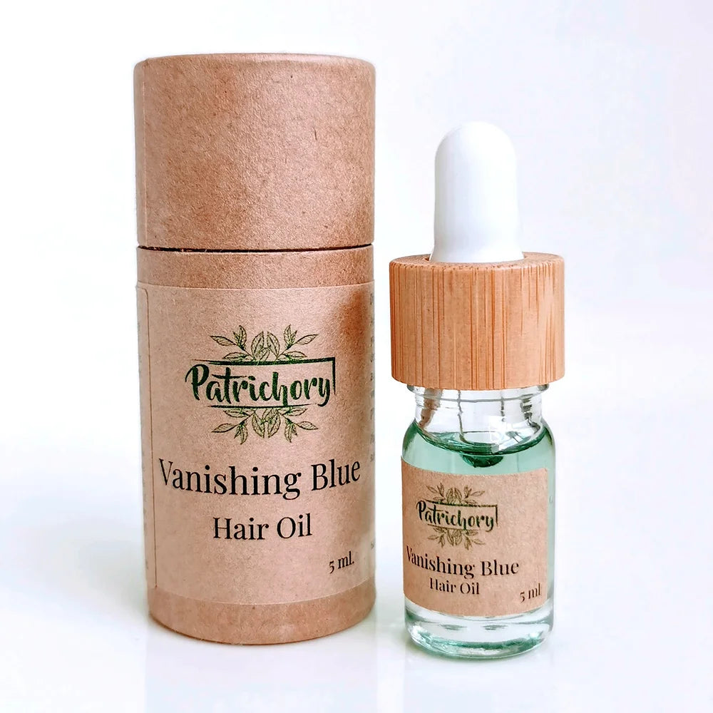 Patrichory Vanishing Blue Hair Oil | Haircare | The Green Collective SG