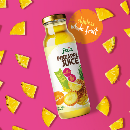 Faiz Whole Fruit Juice with Skin,  6 bottles