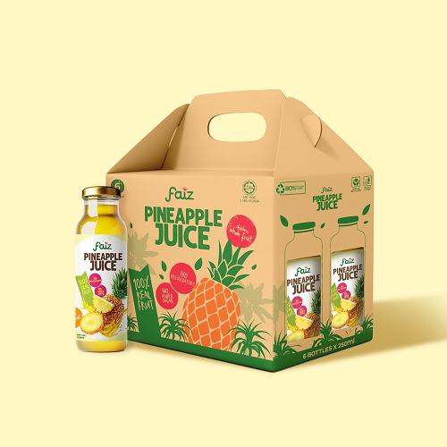Faiz Whole Fruit Juice with Skin,  6 bottles
