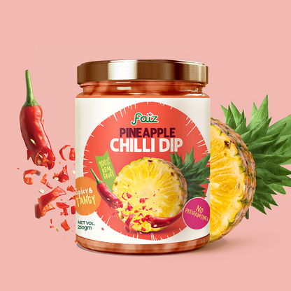 Faiz Pineapple Chilli Dip 250g – Sweet & Spicy Tropical Sauce