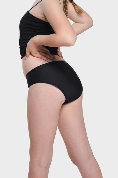 OZEE PERIOD SWIMWEAR TRIXIE LOW WAIST - BIKINI BOTTOM MODERATE FLOW ( 4 - 6 HOURS ) FITS FOR TEENS TO ADULT