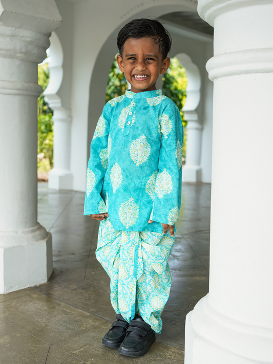 Mira Boys Kurta Dhoti in Cotton