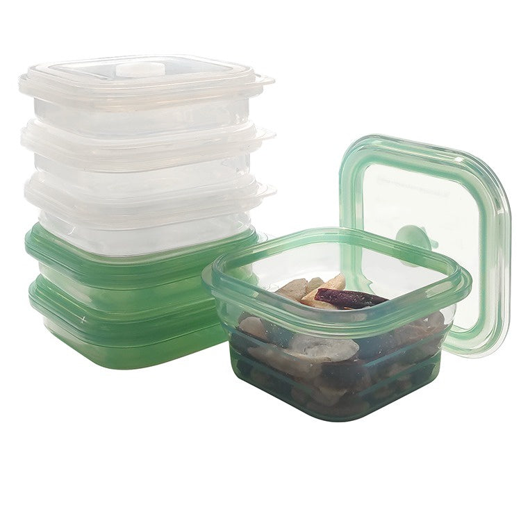 Small Foldable Container - Pine Green 400ml | Food Storage | The Green Collective SG