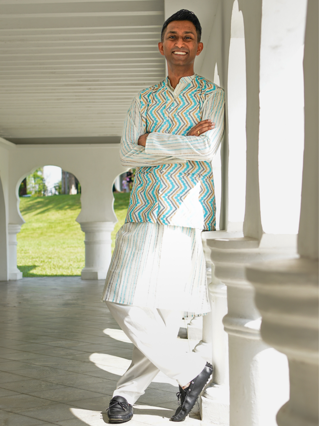 Gul Men's Kurta Pajama Jacket Set