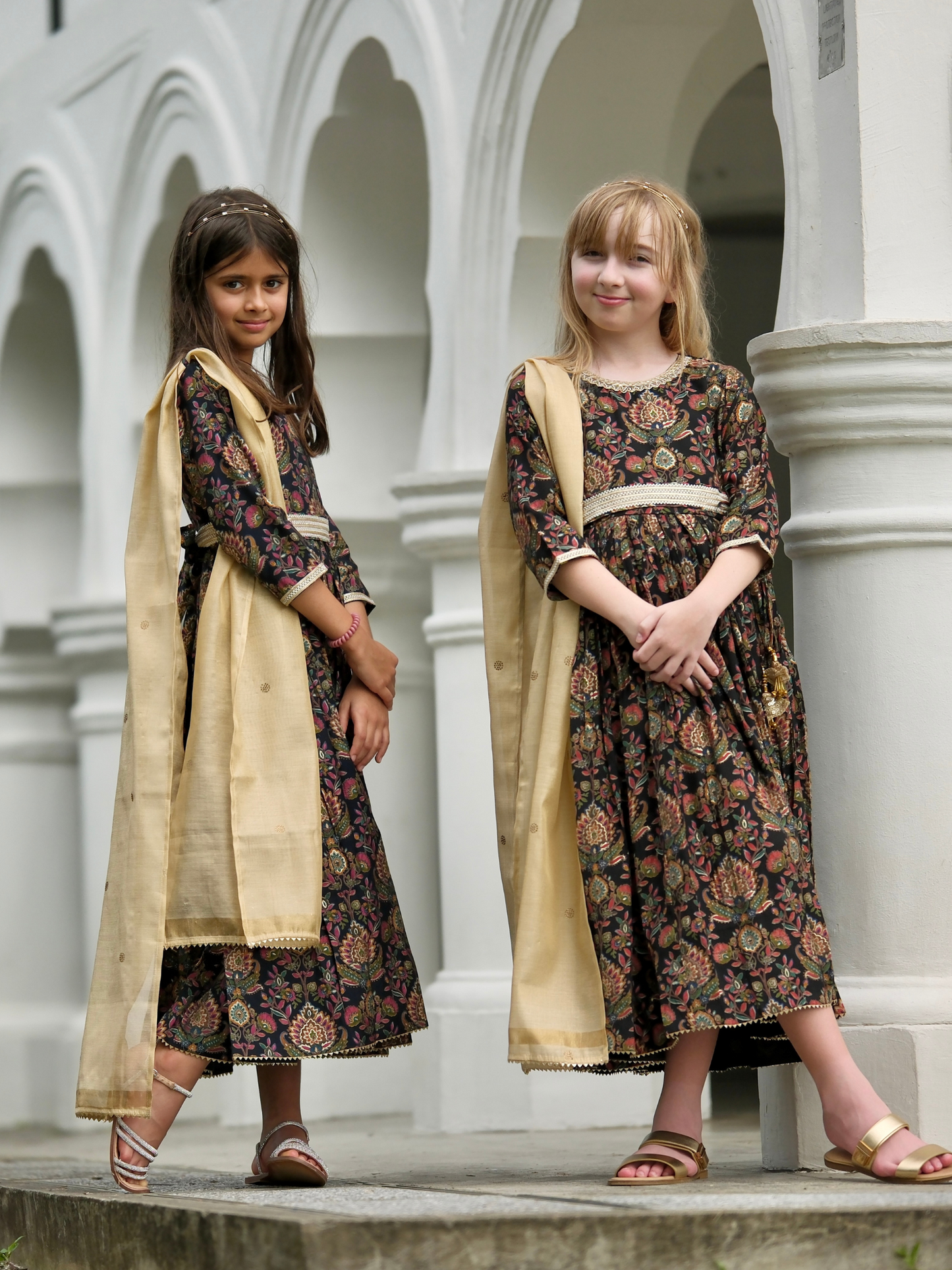 Nama Girls Anarkali Gown Dress