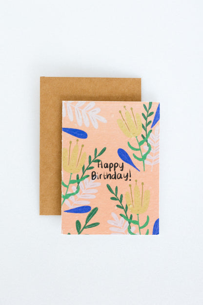 Eco-Friendly & Sustainable Plantable Greeting Cards for "CELEBRATIONS"