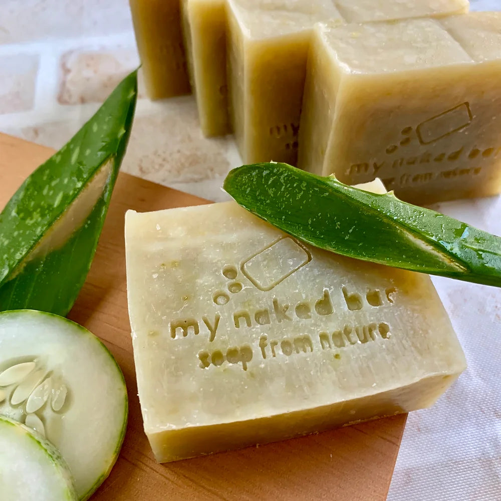 My Naked Bar Cucumber Aloe Clay | Shop at The Green Collective
