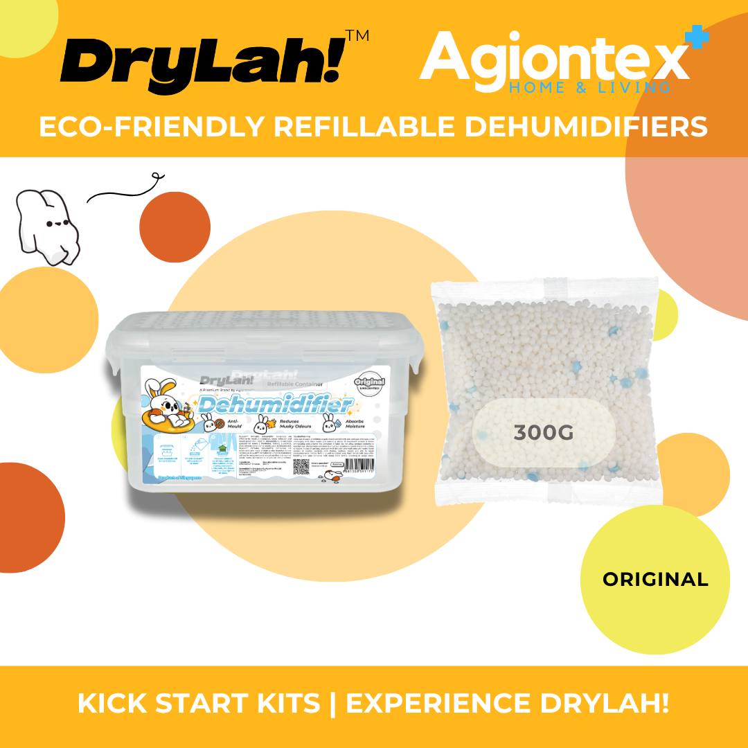 AGIONTEX Drylah Reusable Dehumidifier Kick-Start Canister Original