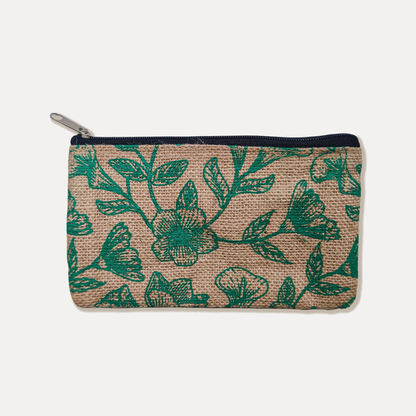 Faiz Jute Pouch with zip