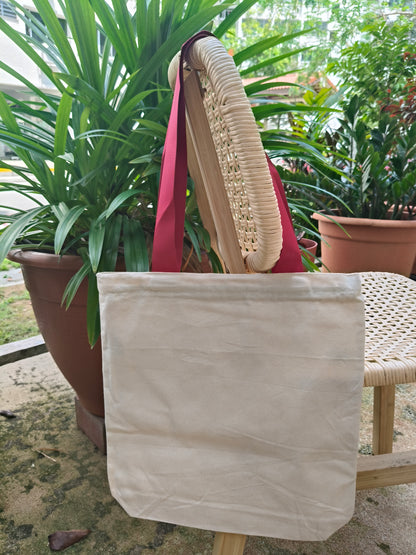 Faiz Cotton Canvas fabric Tote Bag