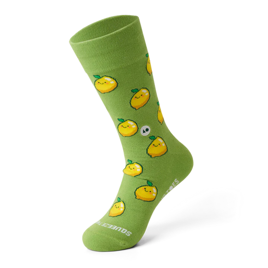 Talking Toes Squeezy Lemon Socks
